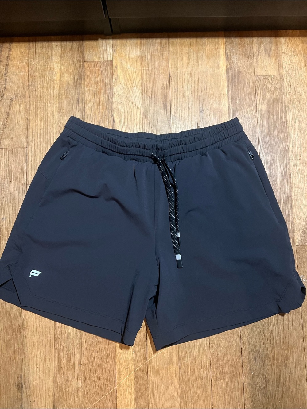 Fabletics Black Athletic Drawstring Shorts